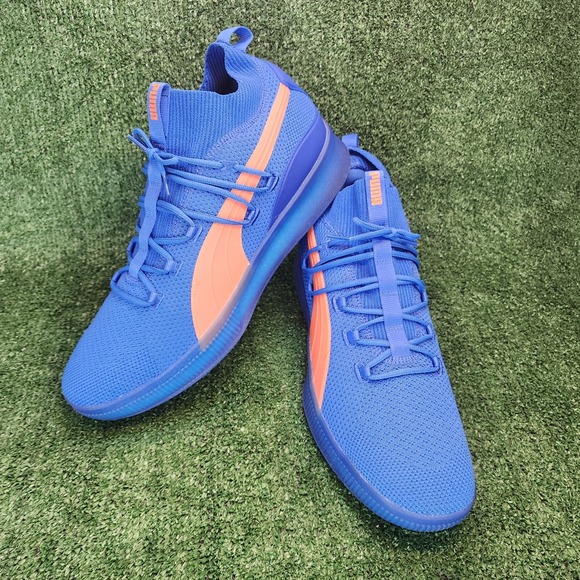 Rare PUMA Sample Size 17 Clyde Court City Pack New York Knicks Colorway - Picture 1 of 11